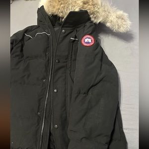 Youth Eakin Black Parka coat